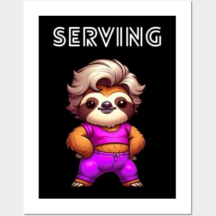 Serving Sloth Posters and Art